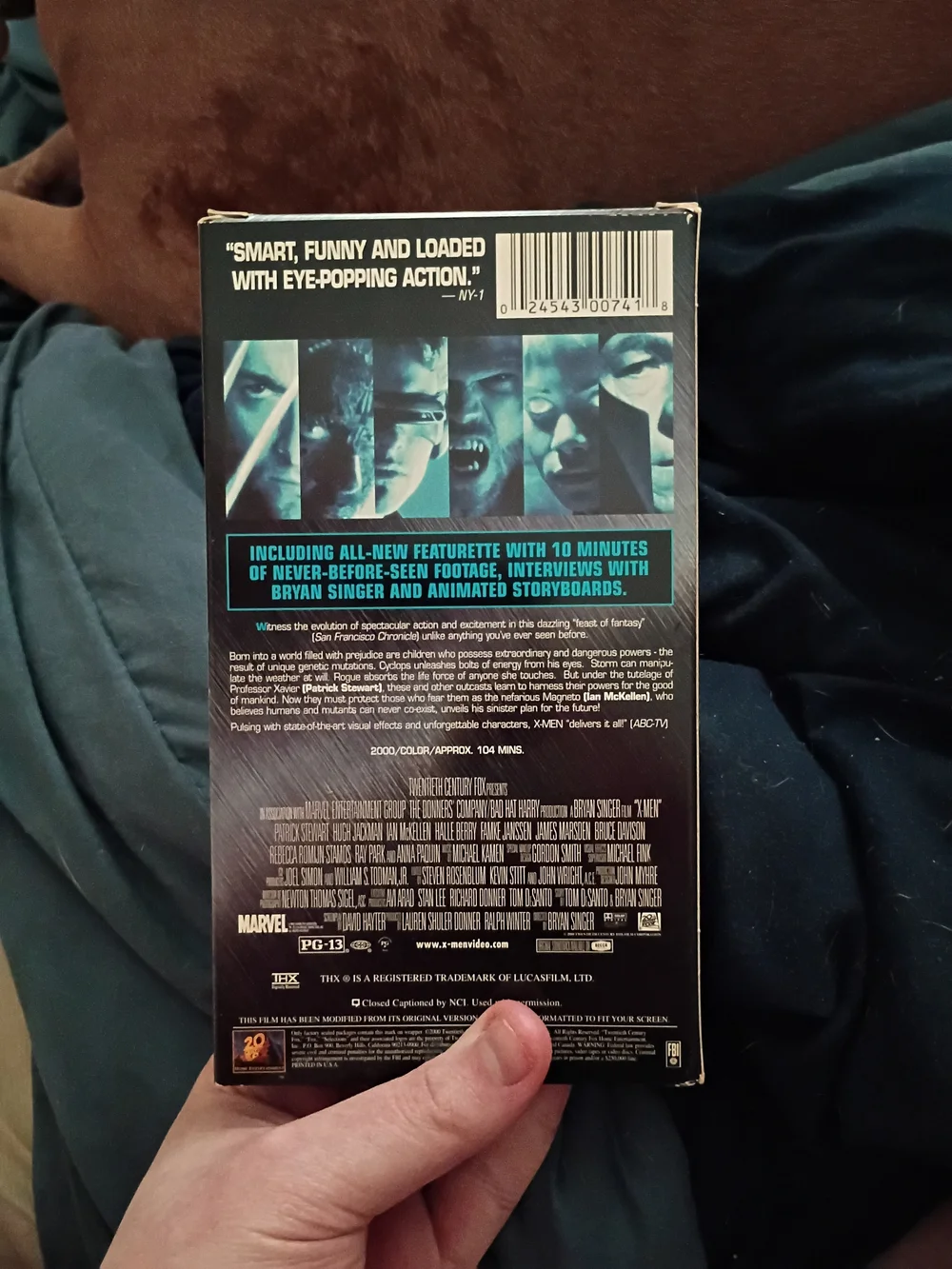 X-Men Movie From 2000 on VHS